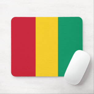 Guinea flag mouse pad