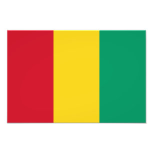 Guinea Flag Photo Print