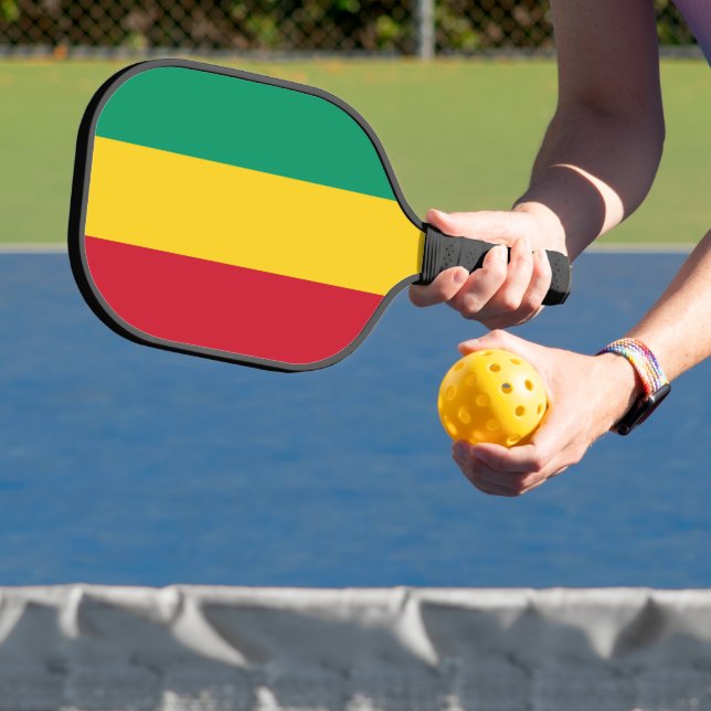 Guinea flag pickleball paddle (Insitu)