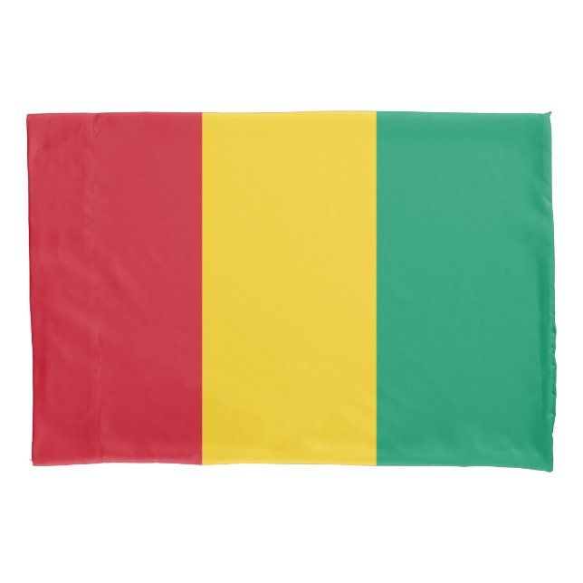 Guinea Flag Pillowcase (Front)