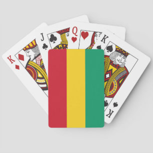 Guinea Flag Playing Cards
