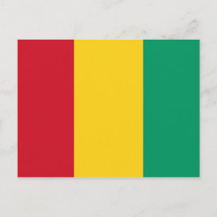 Guinea Flag Postcard