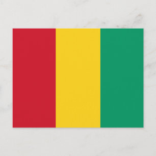 Guinea Flag Postcard
