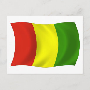 Guinea Flag Postcard