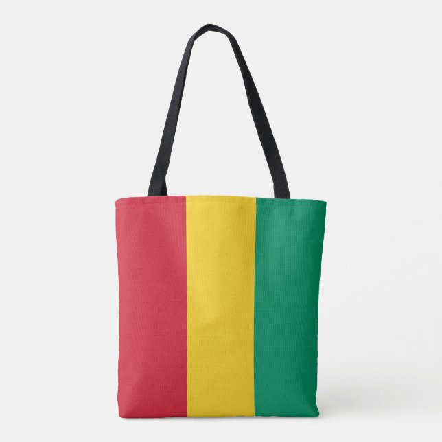Guinea Flag Tote Bag (Back)