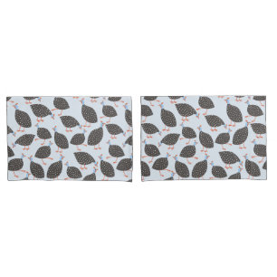 Guinea Fowl Bird Pattern Pillowcase