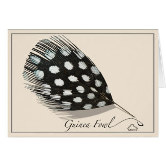 Guinea Fowl - Card