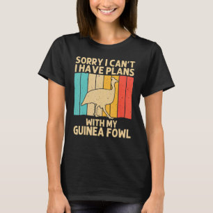 Guinea Fowl For Men Women Bird Chicken Farm T-Shirt