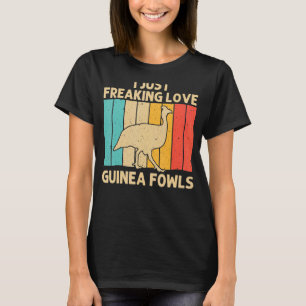 Guinea Fowl For Men Women Bird Chicken Farm T-Shirt
