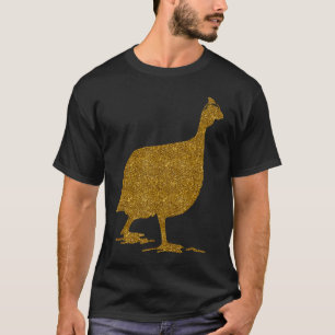 Guinea Fowl For Women Girl Pearl hen Bird Animal T-Shirt