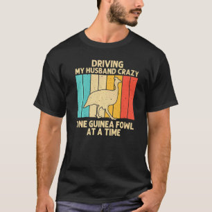 Guinea Fowl For Women Mum Bird  Chicken Farm T-Shirt