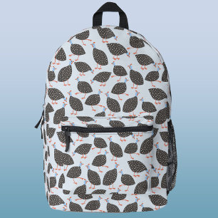 Guinea Fowl Fun Printed Backpack