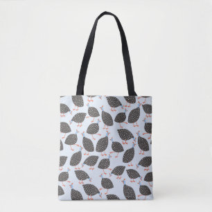 Guinea Fowl Pattern Tote Bag