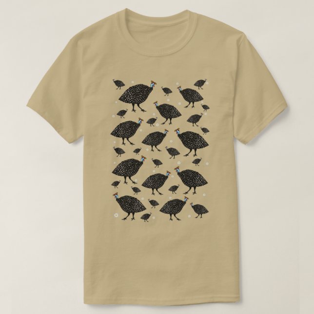 Guinea Fowl T-Shirt (Design Front)