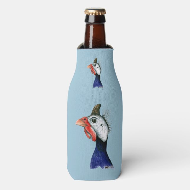 Guinea Head Bottle Cooler (Bottle Front)