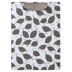 Guinea Hen Bird Clipboard