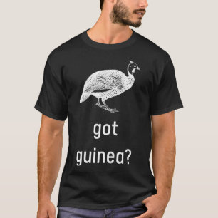 Guinea Hen Fowl Poultry Farm Animal Bird Women Cou T-Shirt
