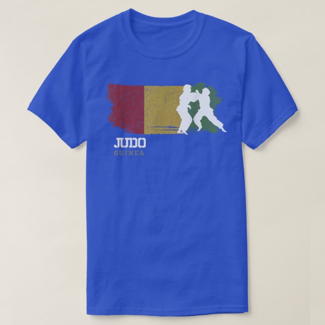 Guinea Judo Fighter Women Martial Arts Judoka Judo T-Shirt (Design Front)