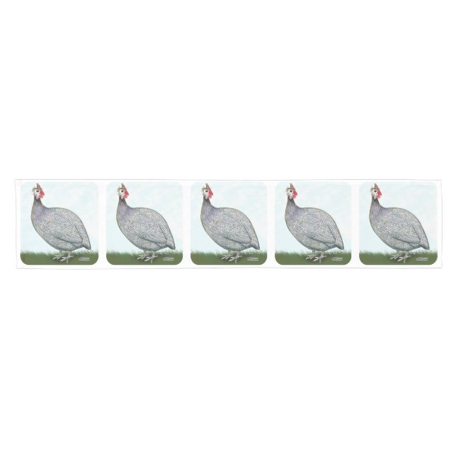 Guinea Lavender On Watch Short Table Runner (Horizontal)