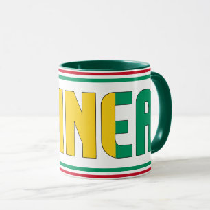 Guinea National Flag Patriotic Coffee Mug
