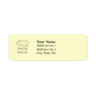Guinea Pig Address Labels
