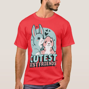Guinea Pig And Bunny Cute T-Shirt