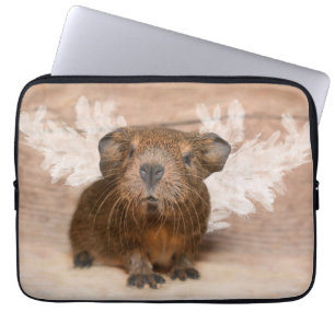 Guinea Pig Angel Laptop Sleeve