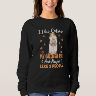 Guinea Pig Apparel Coffee Addict For Guinea Pig Ow Sweatshirt