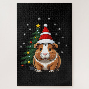 Guinea Pig at Christmas Jigsaw Puzzle