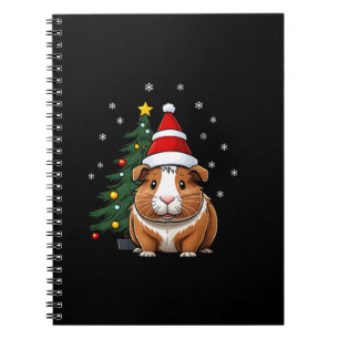 Guinea Pig at Christmas Notebook