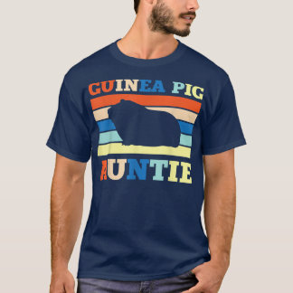 Guinea Pig Aunt Retro Vintage Apparel - Novelty Au T-Shirt