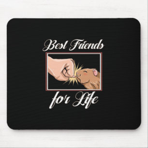 Guinea Pig Best Friends For Life Cute Pet Lover Mouse Pad