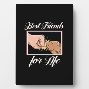 Guinea Pig Best Friends For Life Cute Pet Lover Plaque