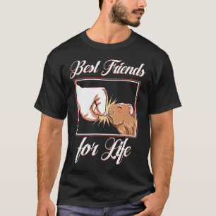 Guinea Pig Best Friends For Life Pet Owner Cavy T-Shirt