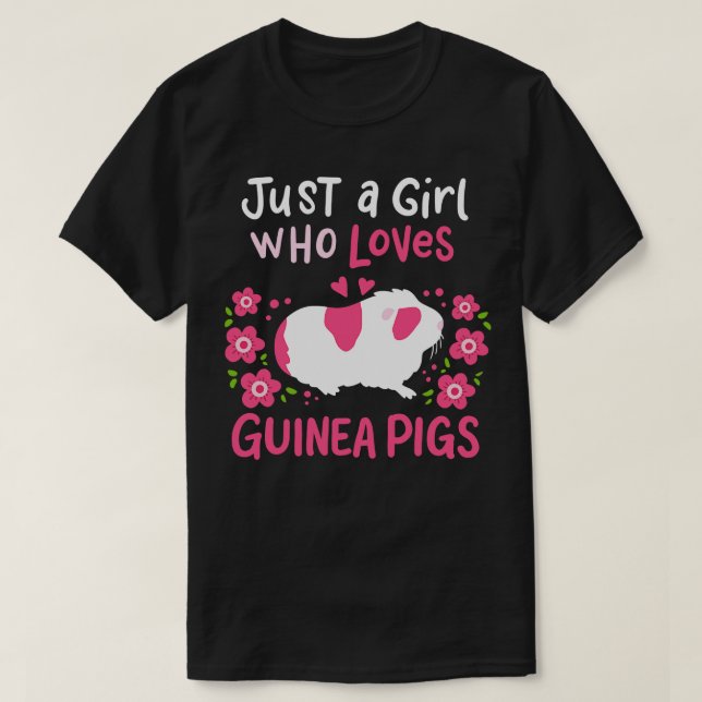 Guinea Pig Cavy Guinea Pig Owner T-Shirt (Design Front)