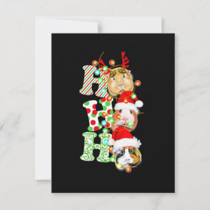 Guinea Pig Christmas Card
