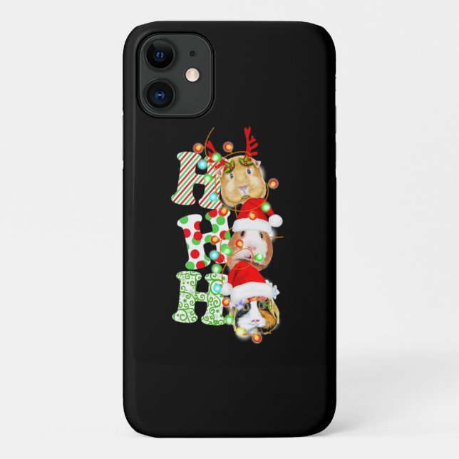 Guinea Pig Christmas Case-Mate iPhone Case (Back)