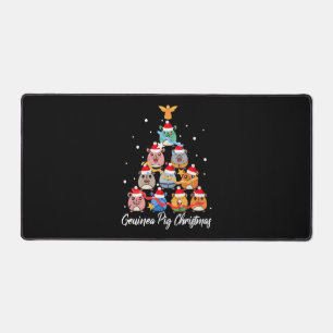 Guinea Pig Christmas Desk Mat