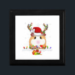 Guinea Pig Christmas Reindeer Christmas Lights Gift Box<br><div class="desc">Guinea Pig Christmas Reindeer Christmas Lights</div>