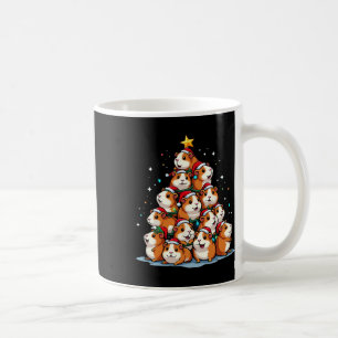 Guinea Pig Christmas Tree Funny Cavy Holiday  Coffee Mug