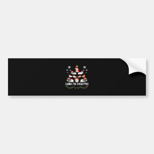 Guinea Pig Christmas Tree   Funny Guinea Pig Lover Bumper Sticker