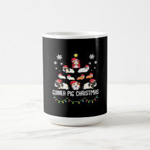 Guinea Pig Christmas Tree   Funny Guinea Pig Lover Coffee Mug