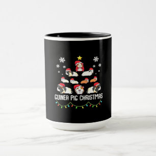 Guinea Pig Christmas Tree   Funny Guinea Pig Lover Mug