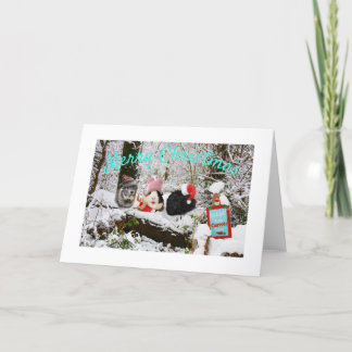 Guinea Pig Christmas Wonderland Holiday Card