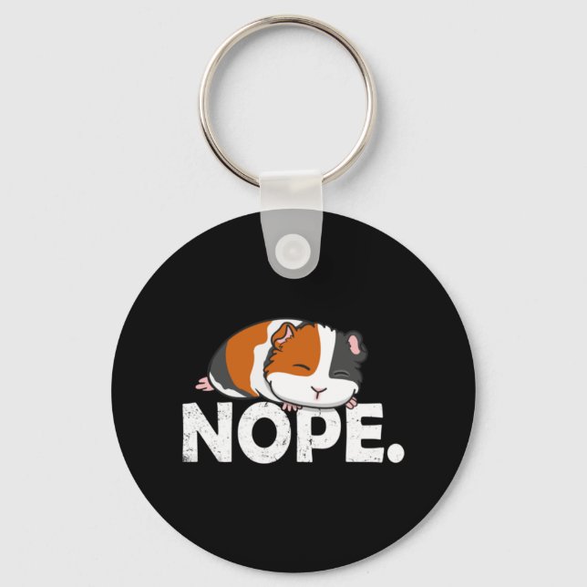 Guinea Pig Classic Key Ring (Front)