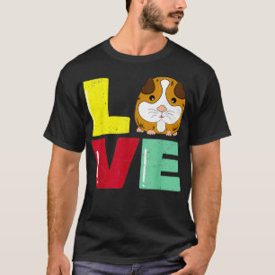 Guinea Pig Clothes I Love Guinea Pig Kids Women M T-Shirt