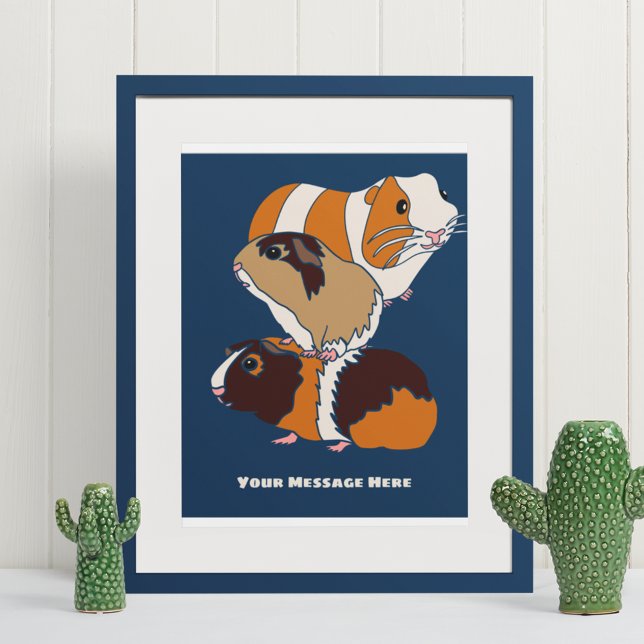 Guinea Pig Collage Personalised Poster (Creator Uploaded)