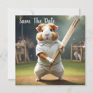 Guinea Pig Cricketer: Dressed In Whites Save The Date
