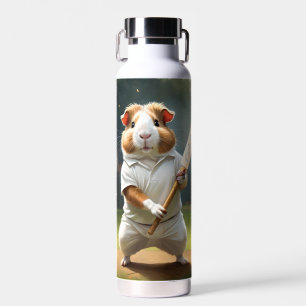 Guinea Pig Cricketer: Dressed In Whites Water Bottle