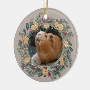 Guinea Pig Customisable Ceramic Ornament